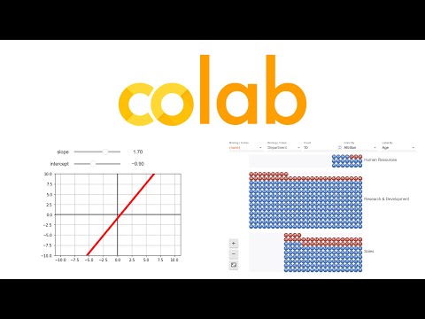 Google Colab - Interactive Graphs, Tables and Widgets!