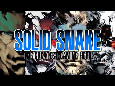 Solid Snake: The Greatest Gaming Hero (Metal Gear Saga Analysis)