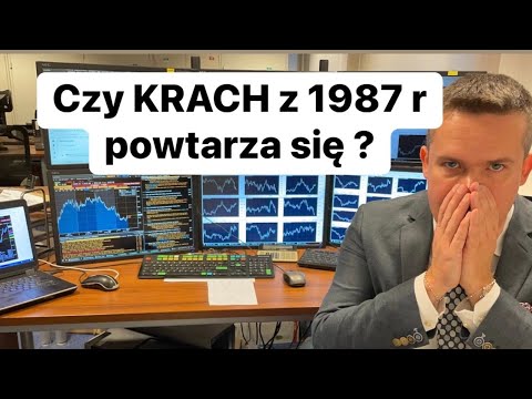 😡Na Giełdach Szok w Stylu z 1987 roku, Czy Krach z 1987 Się Powtórzy?😡