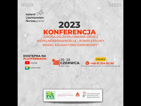 Konferencja | Dzień 3 | Przekroczenie progu rynku pracy przez osoby z niepełnosprawnością.