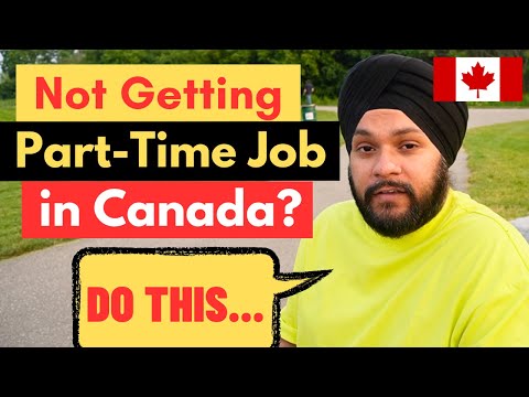 Do This to get Part Time Jobs in Canada...!! Part Time Job International Students