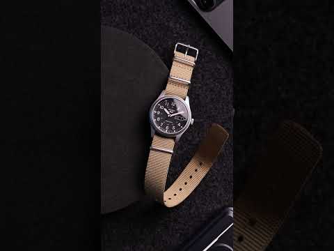 Seiko 5 Field 39.4mm Black/Khaki Ref. SRPG35
