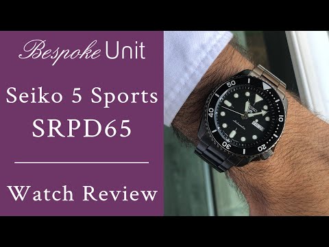 Seiko SRPD65 Review: Seiko All-Black PVD Dive Watch On Bracelet