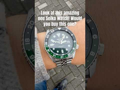 The new Seiko 5 Sports SKX GMT SSK035K1 #watch #seiko #fashion