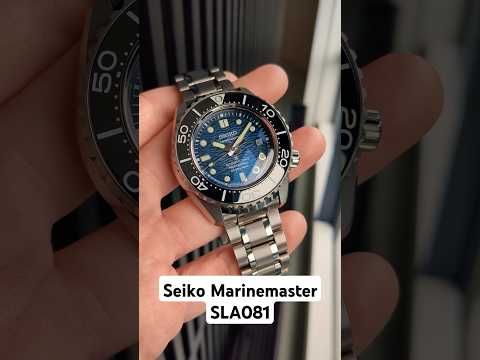 This is the new Seiko Marinemaster SLA081 dive watch #fratello #watches #seiko #divewatch