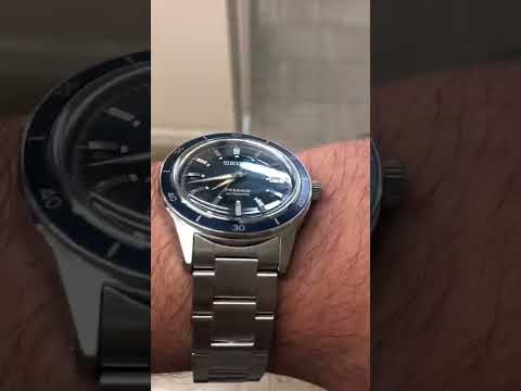 SEIKO PRESAGE Style 60s 41mm Automatic Men&#039;s Watch | Blue Dial | SRPG05J1 | Calibre 4R35 | 41 hours