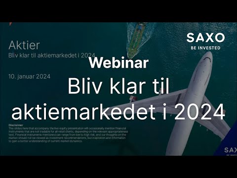 Bliv klar til aktiemarkedet i 2024!