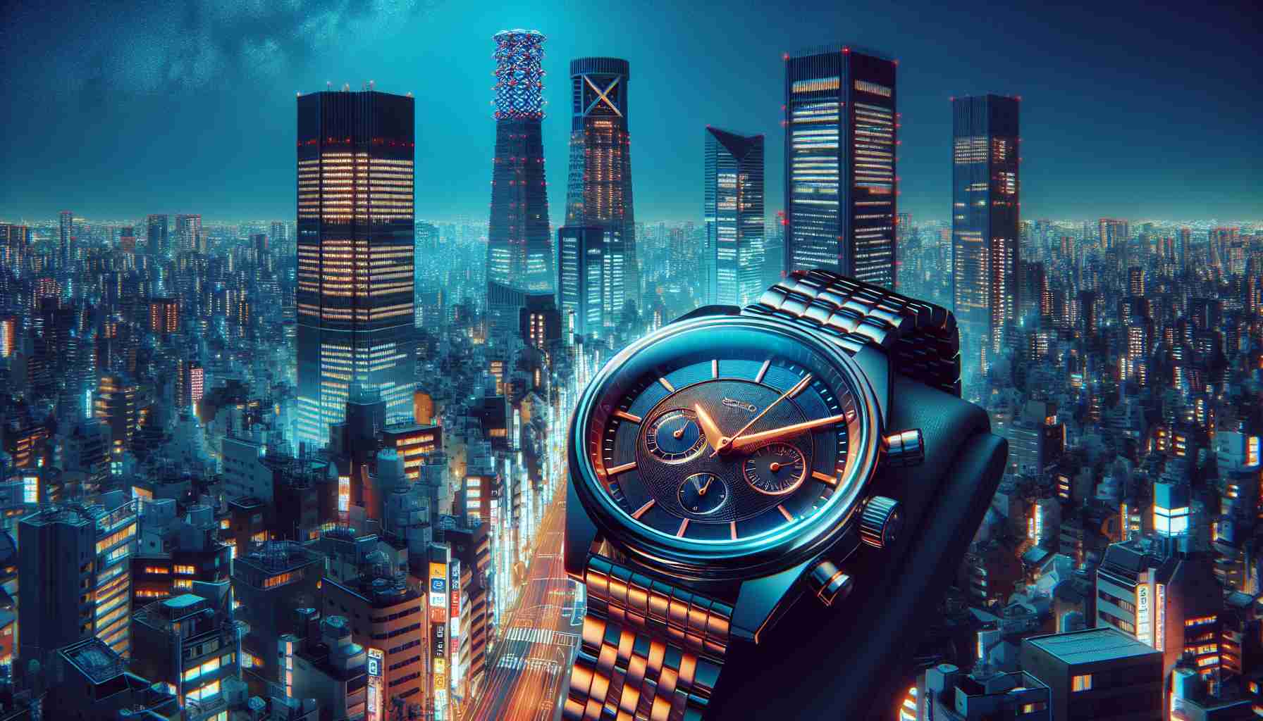 Seiko Lancerer Tokyos Aftenliv-Uinspirerte Ure