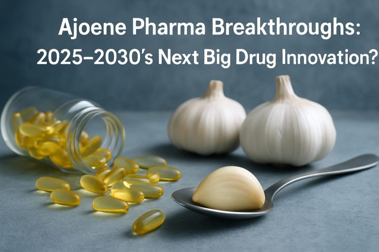 大蒜素制药突破：2025-2030年下一个重磅药物创新？