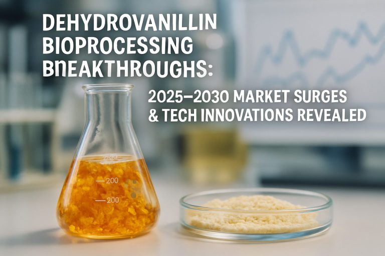 Dehydrovanillin Bioprocessing Breakthroughs: 2025–2030 Market Surges & Tech Innovations Revealed