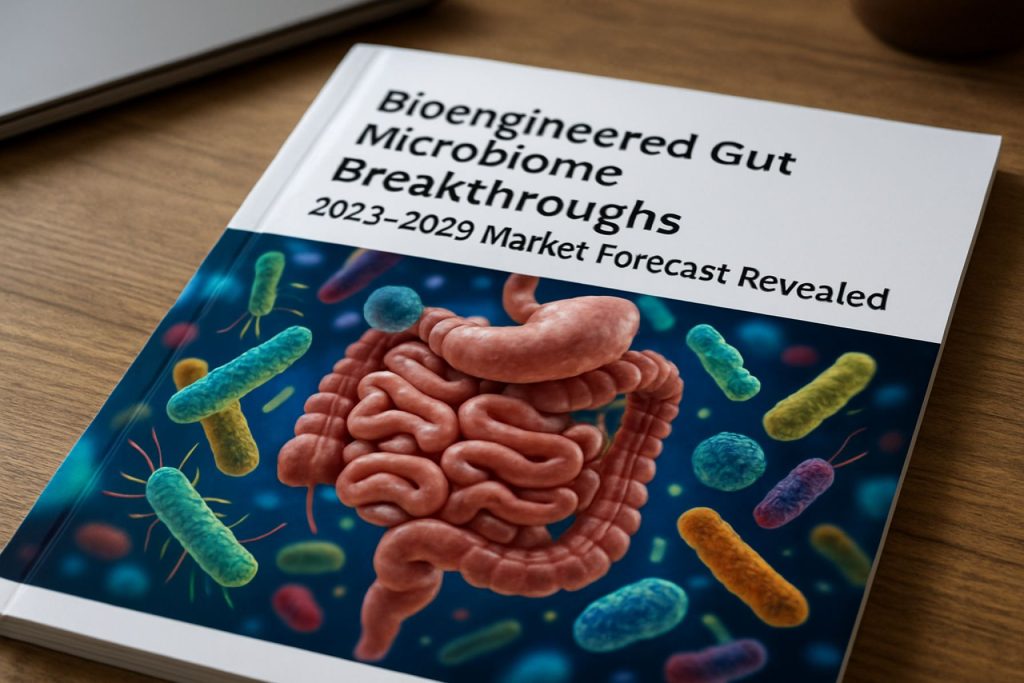 Bioengineered Gut Microbiome Breakthroughs: 2025–2029 Market Forecast Revealed Bioengineered Gut Microbiome Breakthroughs: 2025–2029 Market Forecast Revealed